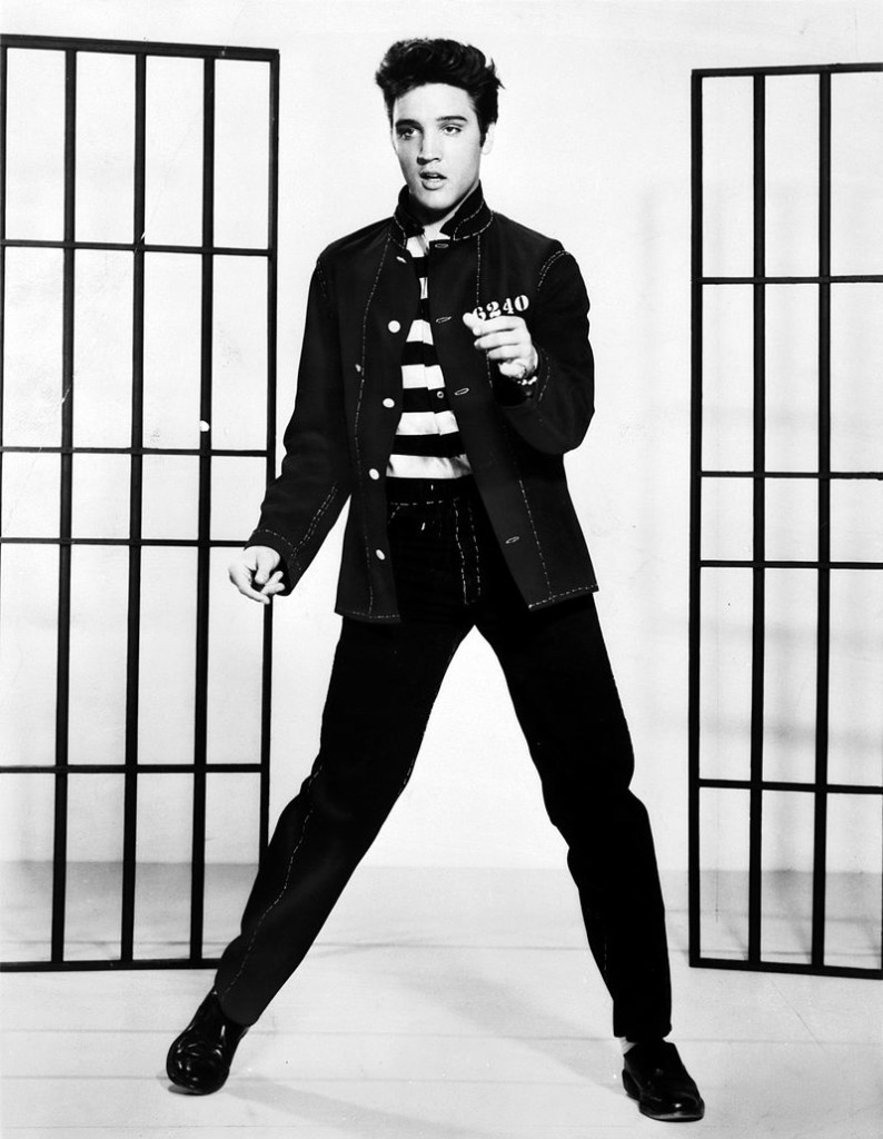 Elvis in "Jailhouse Rock"